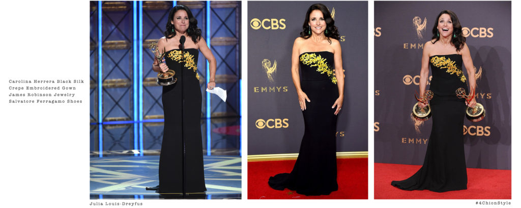 Julia Louis-Dreyfus Emmys 4Chion Lifestyle Styling