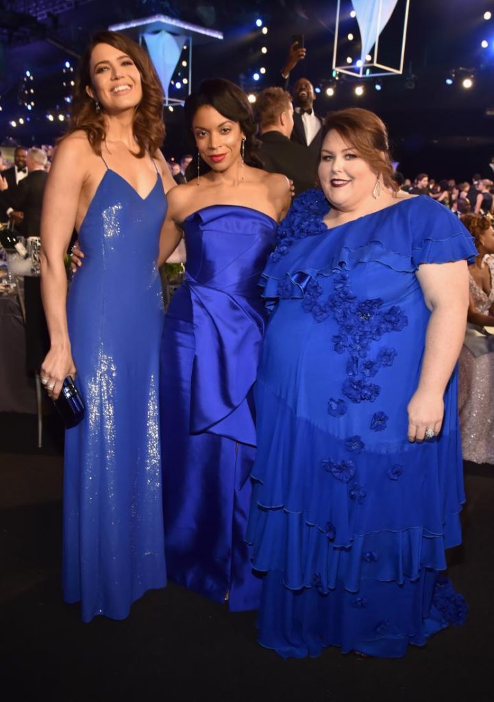 Mandy Moore, Susan Kelechi Watson and Chrissy Metz SAG Awards 4Chion Lifestyle