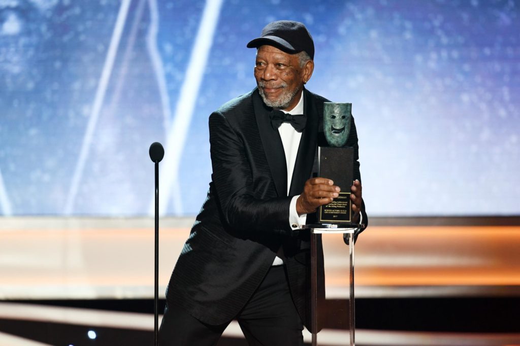 Morgan Freeman Lifetime Achievement recipient SAG Awards 4Chion Lifestyle a