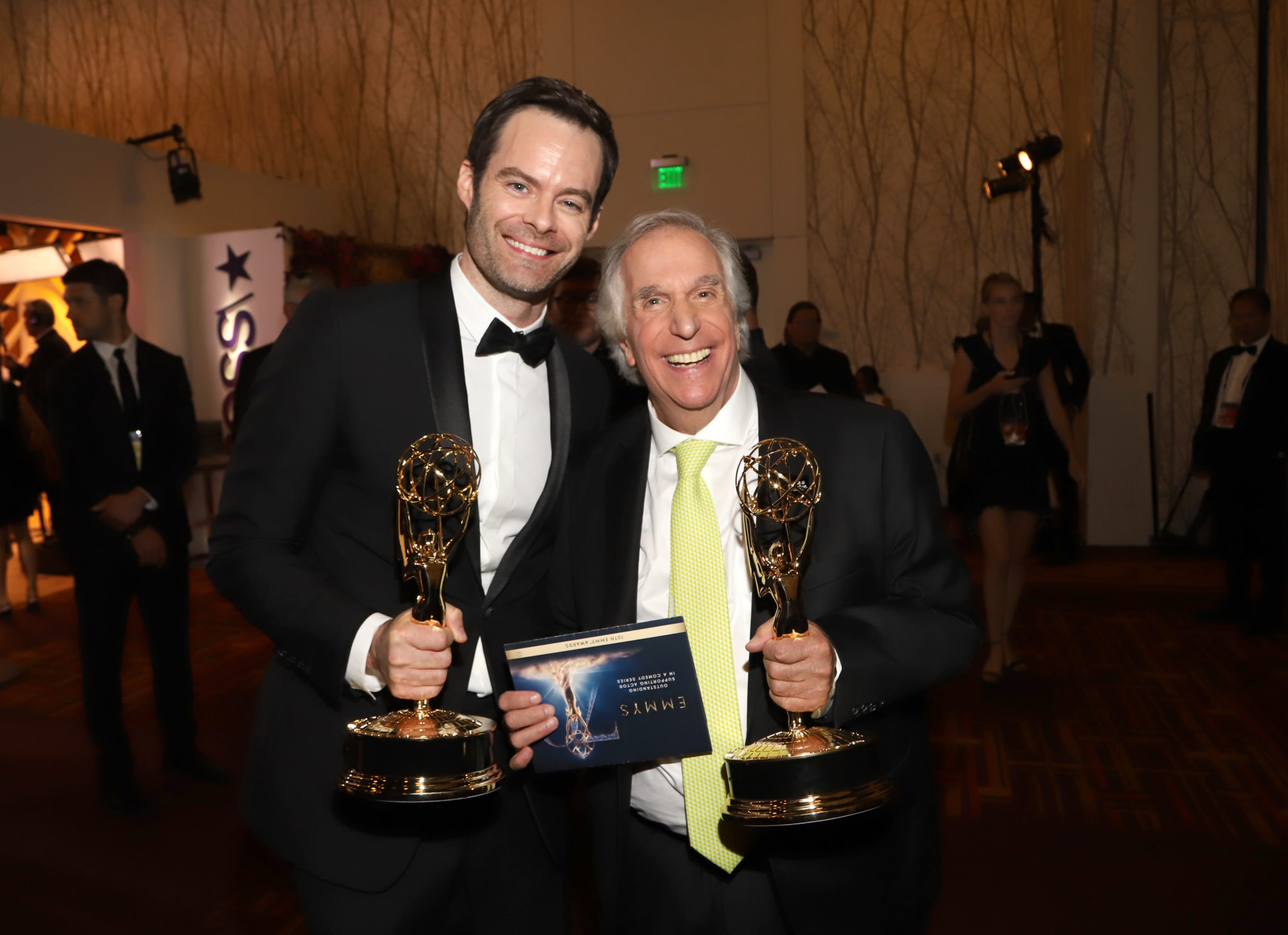 Bill Hader, Henry Winkler Emmys 2018 4chion lifestyle
