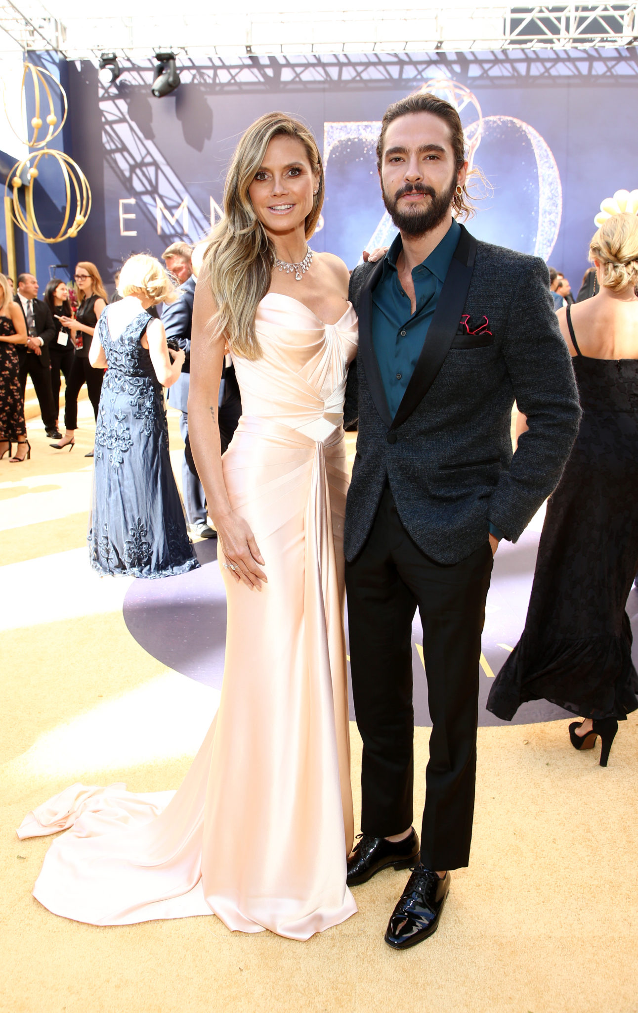 Heidi Klum, Tom Kaulitz Emmys 4Chion LIfestyle