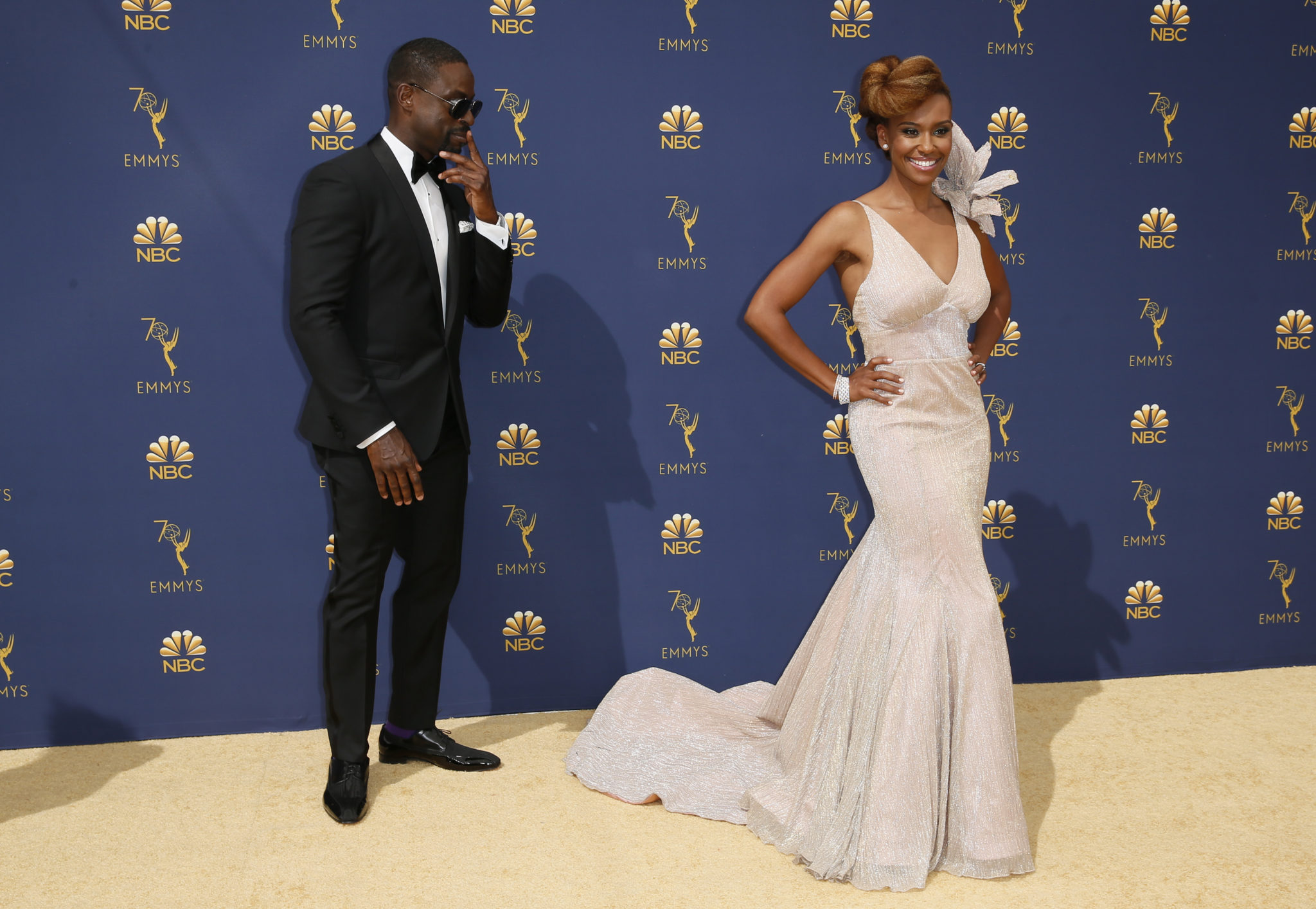 Ryan Michelle Bathe, Sterling K. Brown Emmys 4Chion Lifestyle
