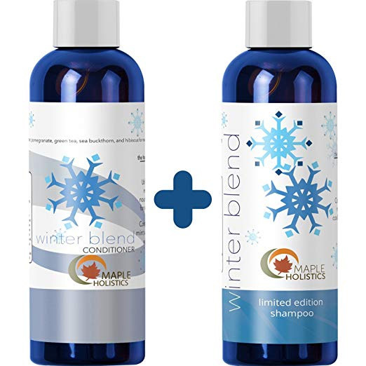 Natural Mint Shampoo and Conditioner Set holiday amazon ad 4chion lfiestyle