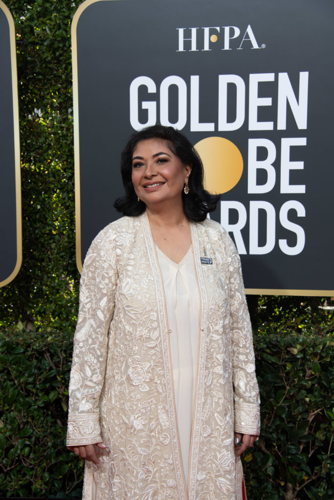 HFPA President Meher Tatna Golden Globes 4Chion Lifestyle Party