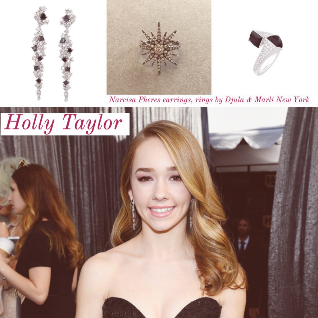 Holly Taylor SAG Awards Celebrity Style 4chion lifestyle