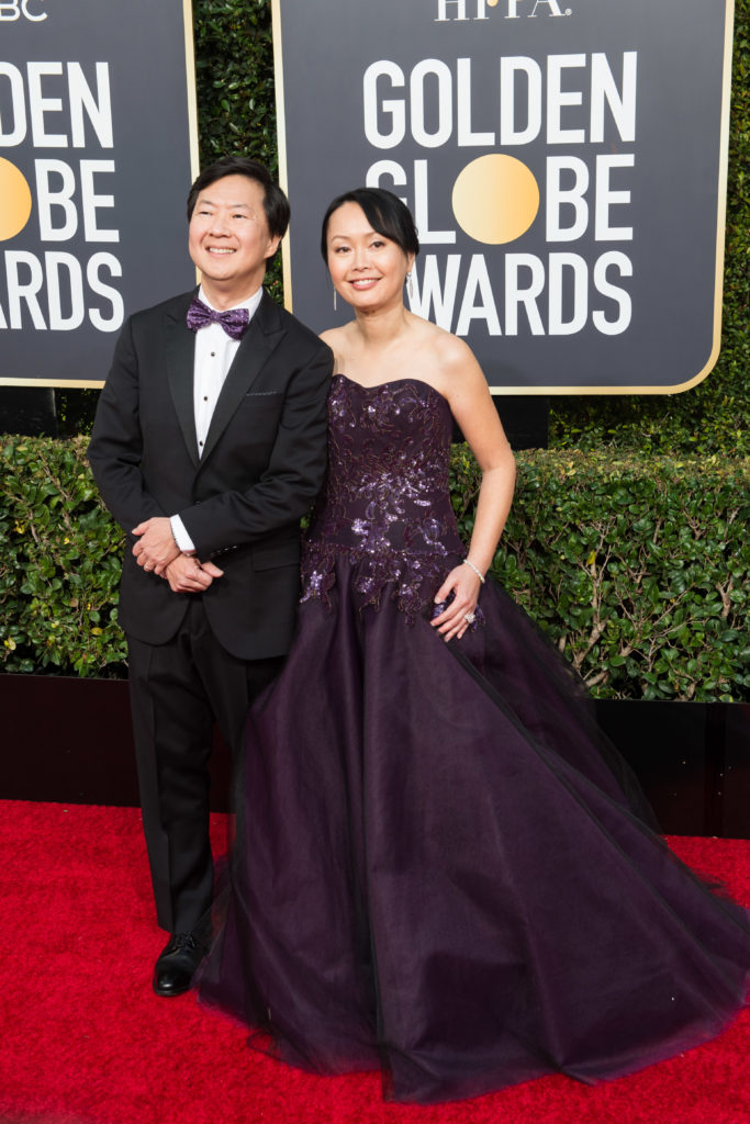 Ken Jeong and Tran Jeong Golden Globes 4chion Lifestyle Party