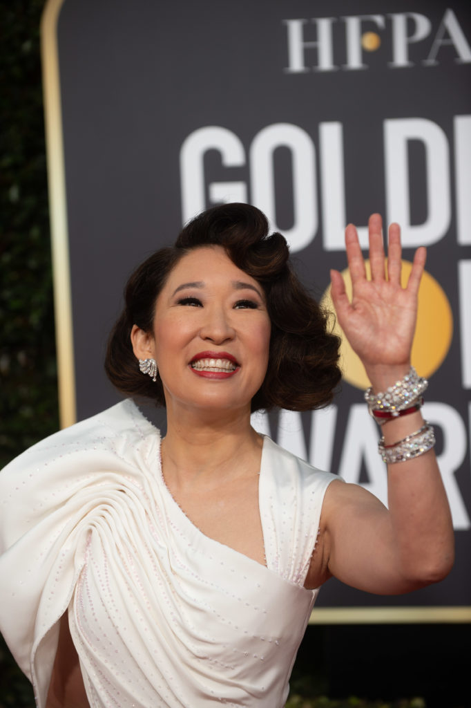 Host Sandra Oh Golden Globes 4Chion Lifestyle Party