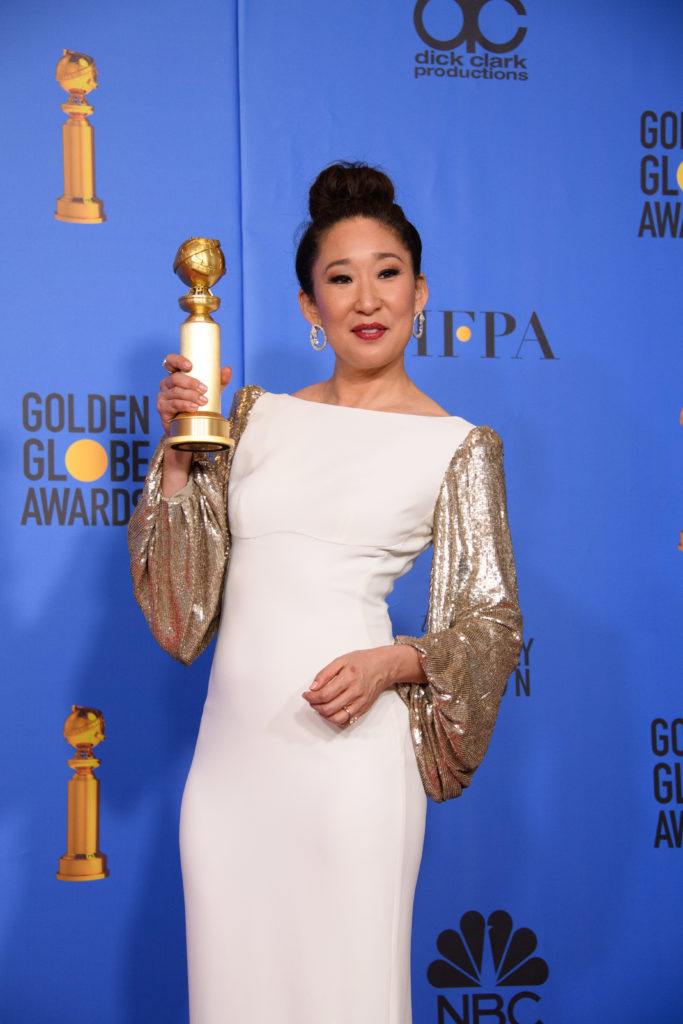 Sandra Oh Golden Globes 4chion lifestyle