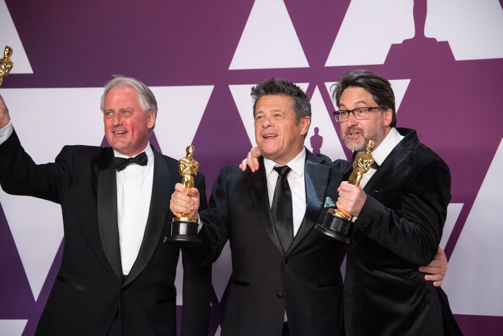 Tim Cavagin, Paul Massey, and John Casali 91st Oscars®, Academy Awards 4chion lifestyle