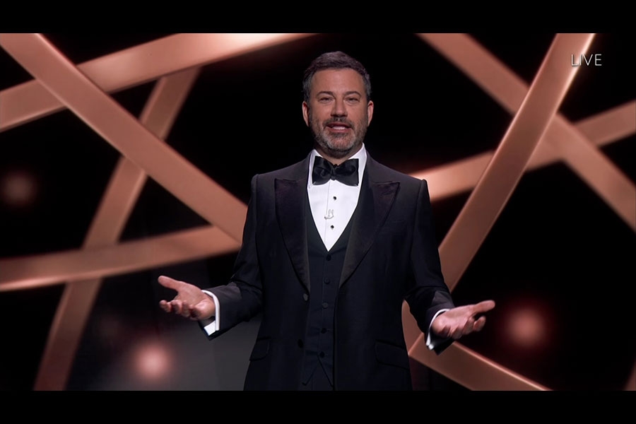 Host Jimmy Kimmel Emmys® 2020 4chion Lifestyle Panemmies