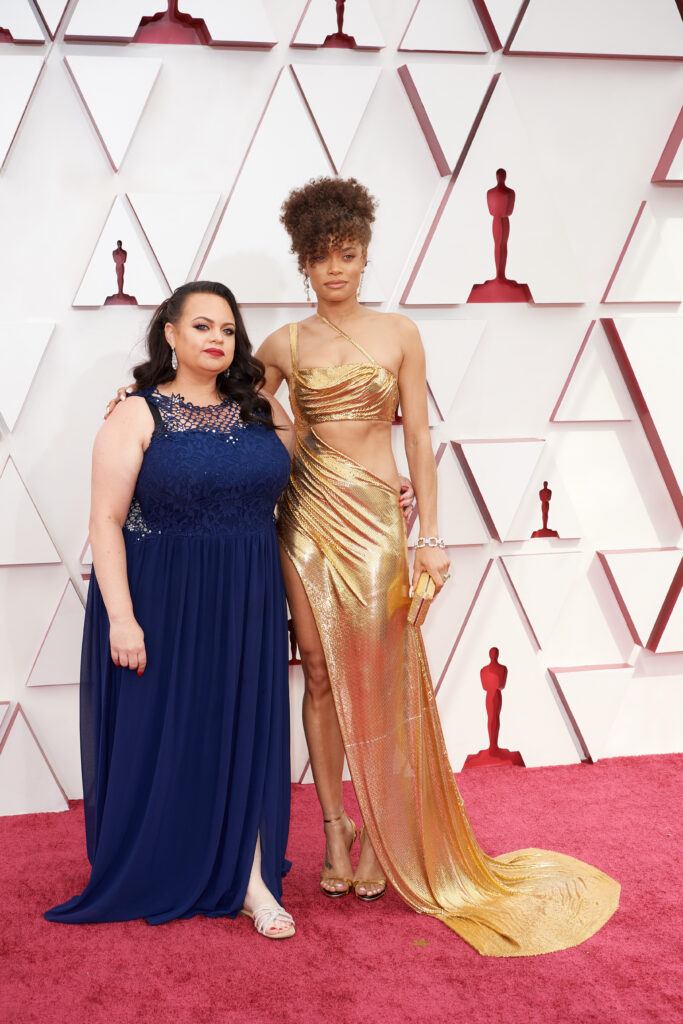 Andra Day at The Academy Awards red carpet 4Chion Lifestyle 93rd Oscars