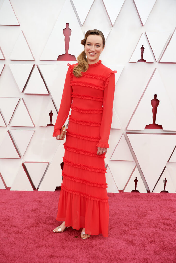 Ashley Fox at The Academy Awards red carpet 4Chion Lifestyle 93rd Oscars