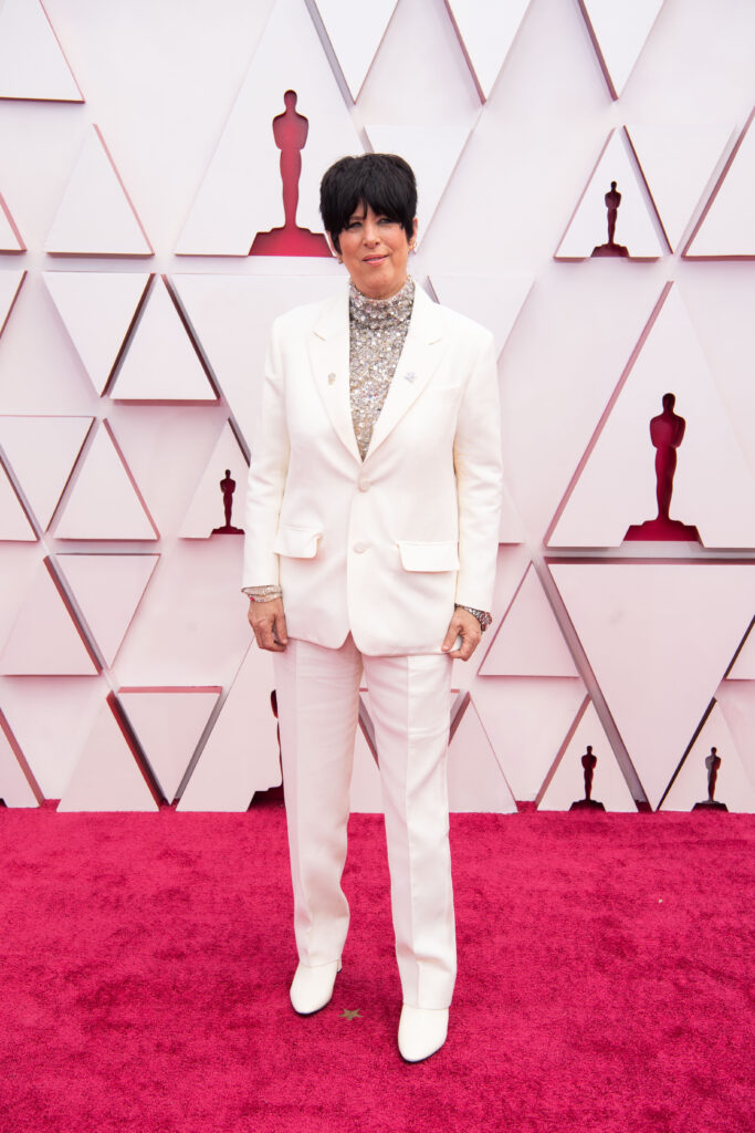 Diane Warren at The Academy Awards red carpet 4Chion Lifestyle 93rd Oscars