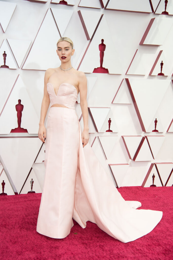 Vanessa Kirby at The Academy Awards red carpet 4Chion Lifestyle 93rd Oscars