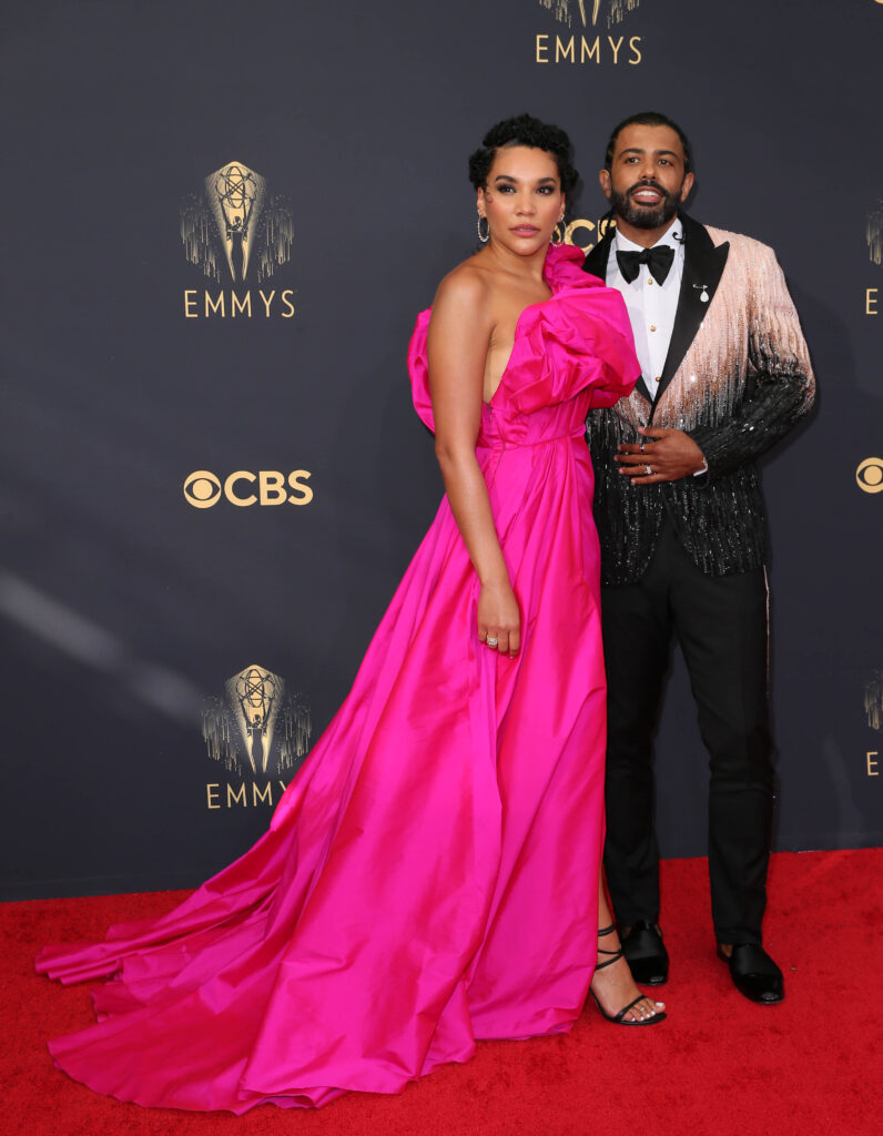 Emmy Raver-Lampman, Daveed Diggs Emmys Red Carpet 4Chion Lifestyle