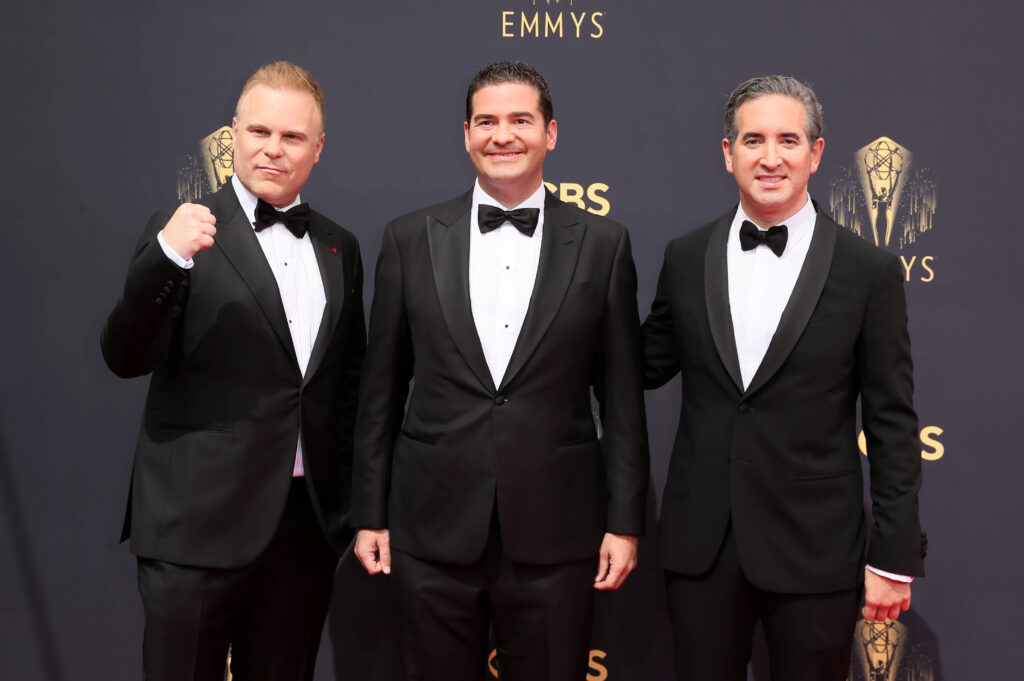 Heald, Jon Hurwitz, Hayden Schlossberg Emmys Red Carpet 4Chion Lifestyle