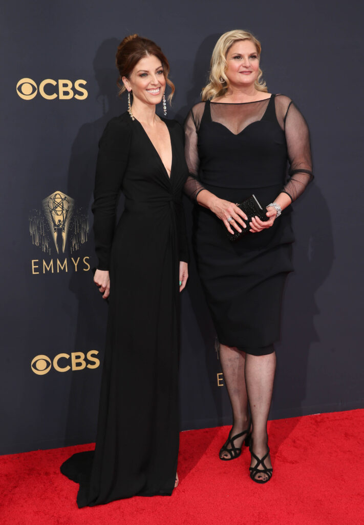 Sarah Luene Hall, Lisa Geers Emmys Red Carpet Fashion 4Chion
