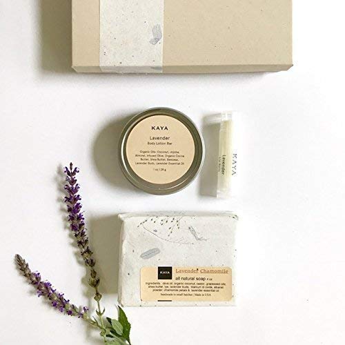 Kaya Lavender Mini Gift Set, Handmade Bath & Body 4Chion Lifestyle