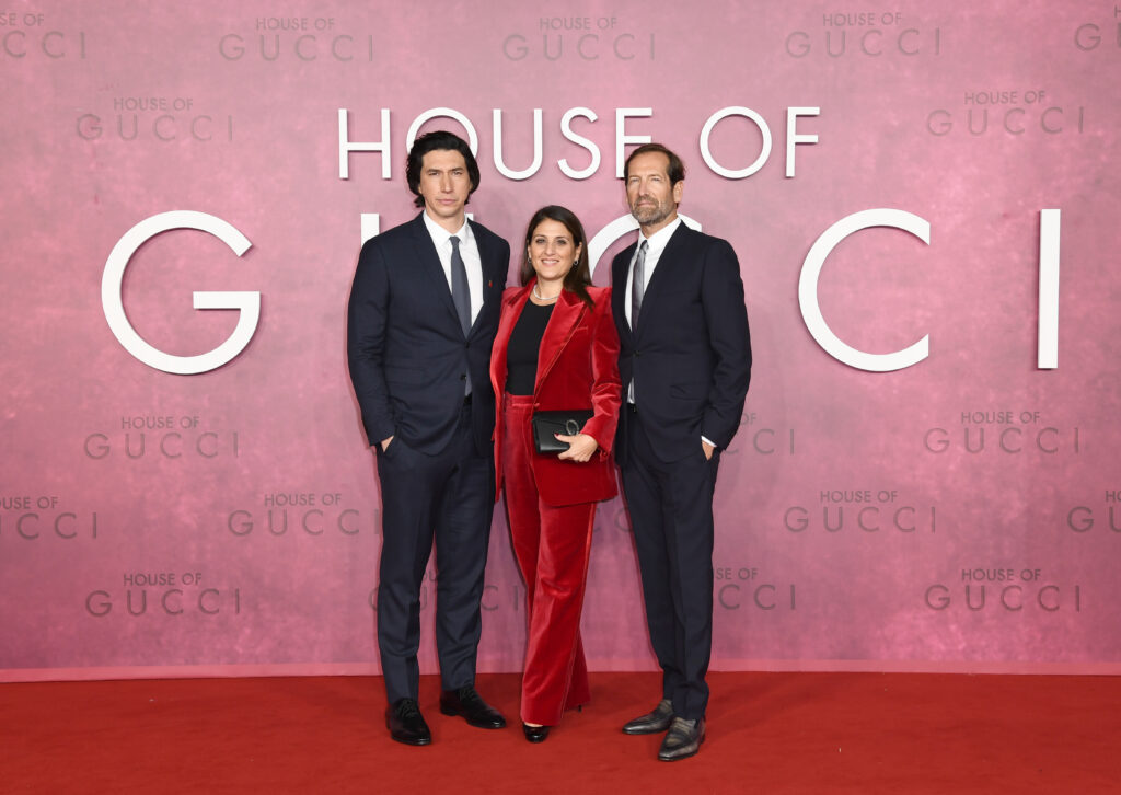 Adam Driver, Pam Abdy and Kevin Ulrich House of Gucci 4Chion Lifestyle
