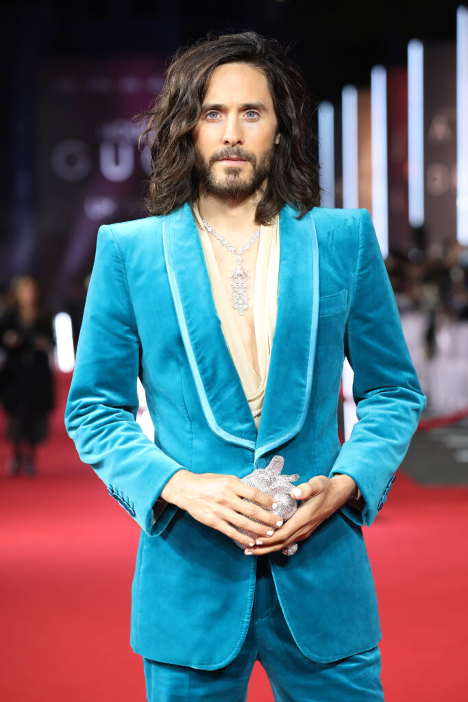 Jared Leto attends the UK Premiere Of "House of Gucci" 