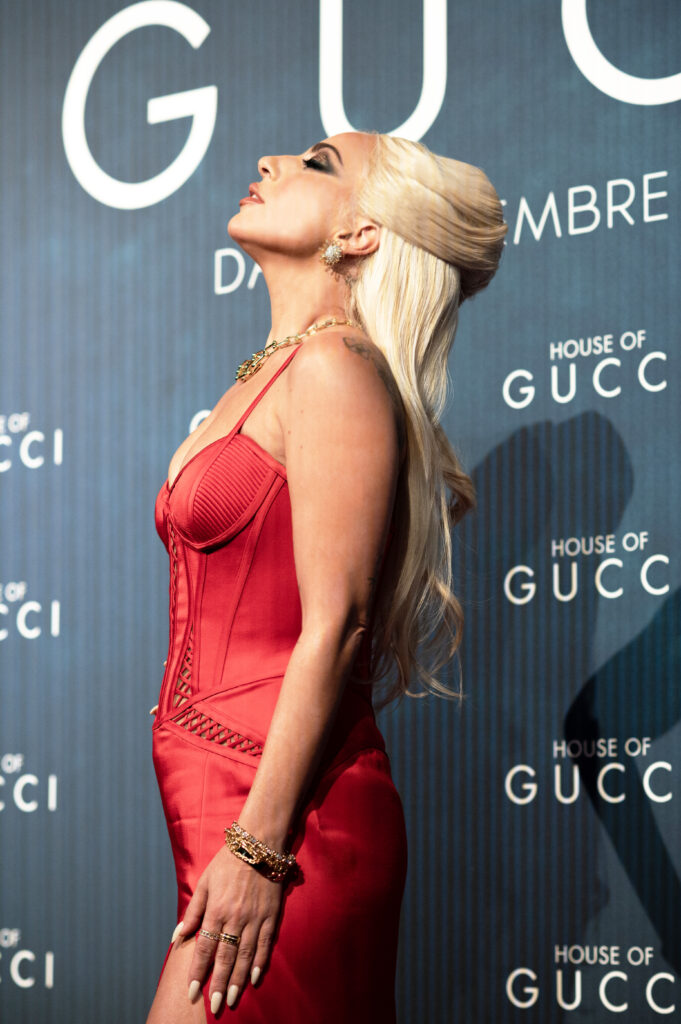 Lady Gaga Red Carpet Gucci Italian Premiere Milan 2