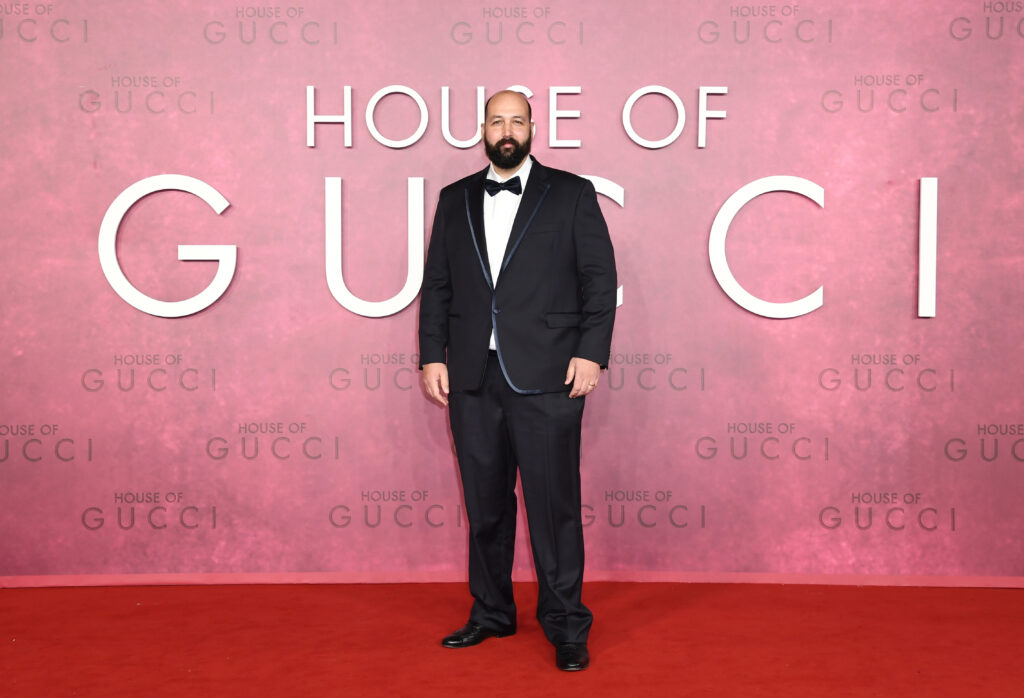 Youssef Kerkour attends the UK Premiere Of "House of Gucci"