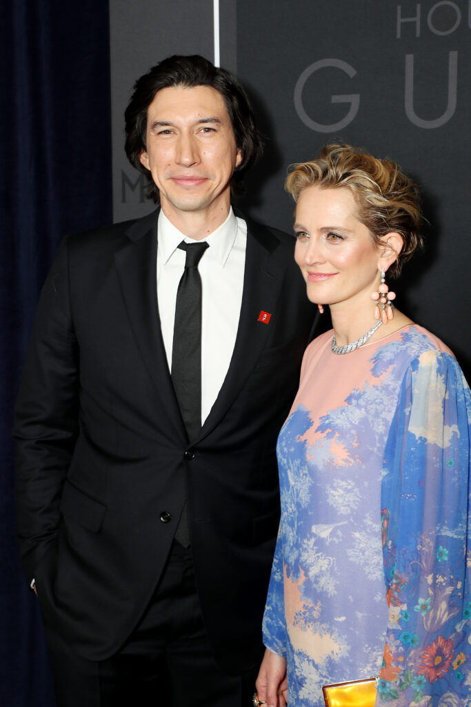 Adam Driver and Joanne Tucker "House of Gucci" 