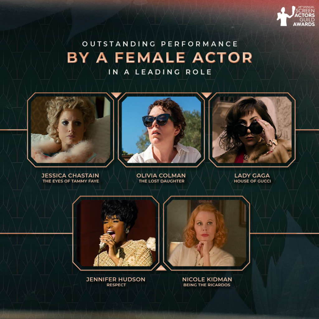 SAGS Nominees 2022 4chion Lifestyle Leading Role female Actor