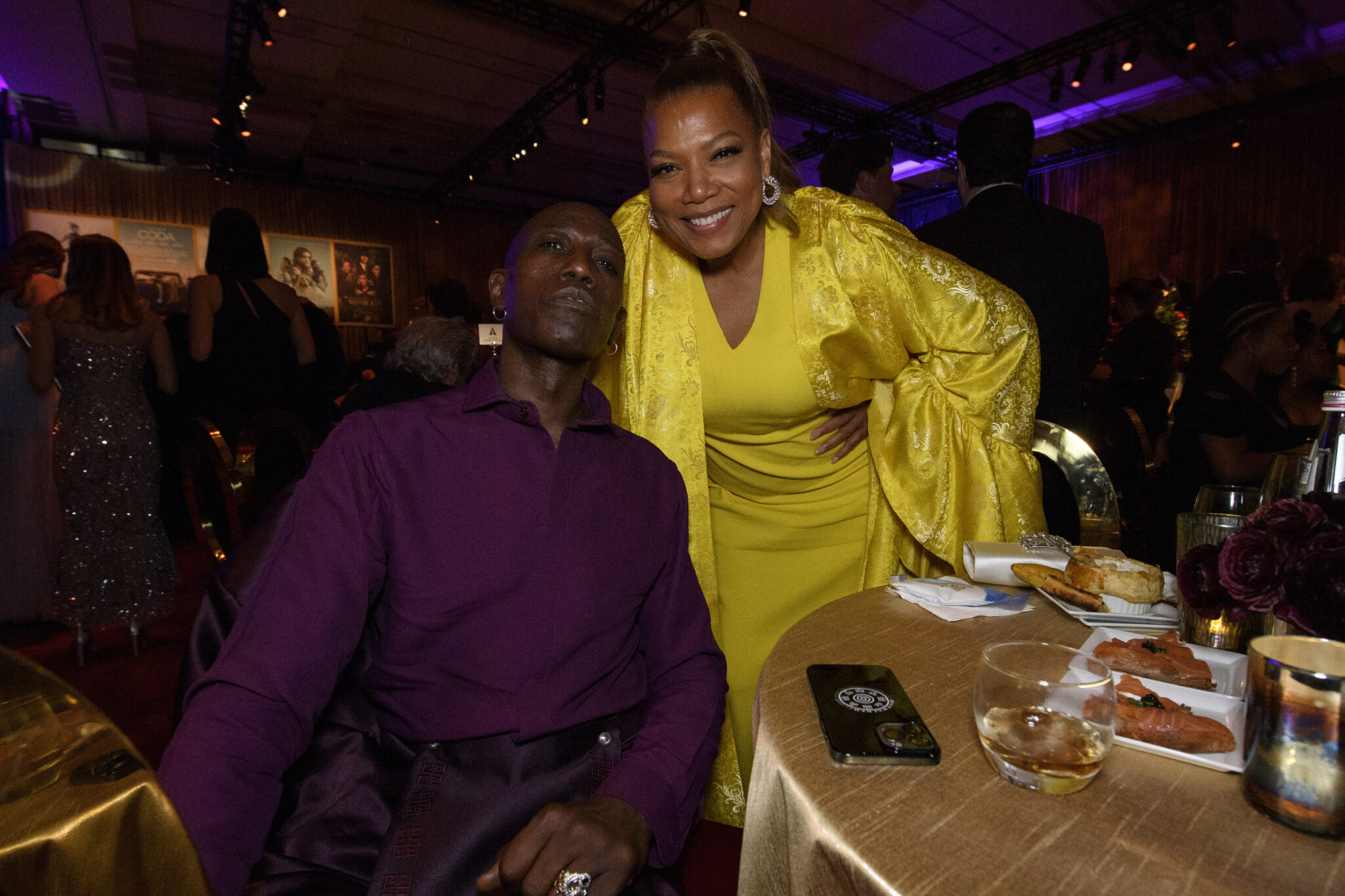 Wesley Snipes and Queen Latifah 94th Oscars® Awards 4Chion Lifestyle