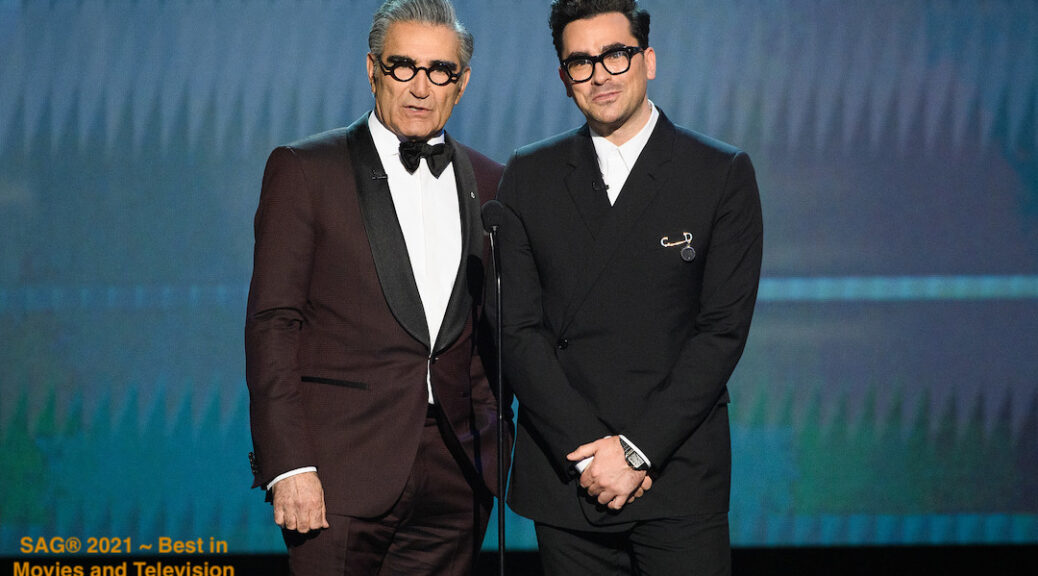 Eugene Levy and Dan Levy 2020 SAG Awards® 4Chion Lifestyle
